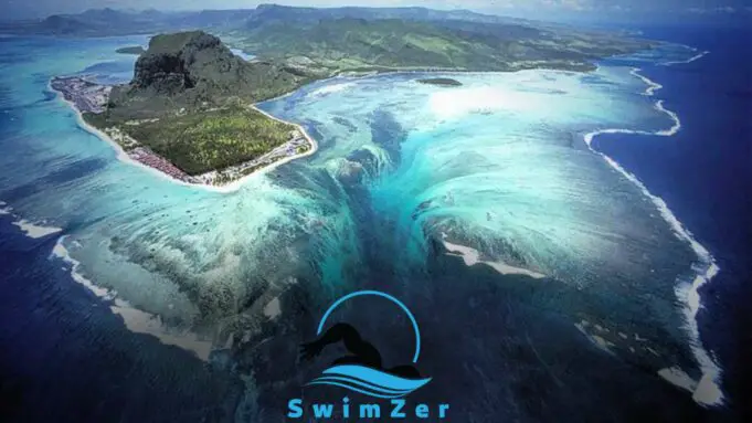 Can You Swim Mauritius' Underwater Waterfall